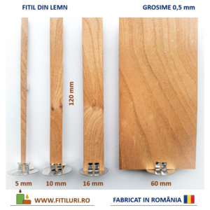 fitil lemn fabricat in Romania